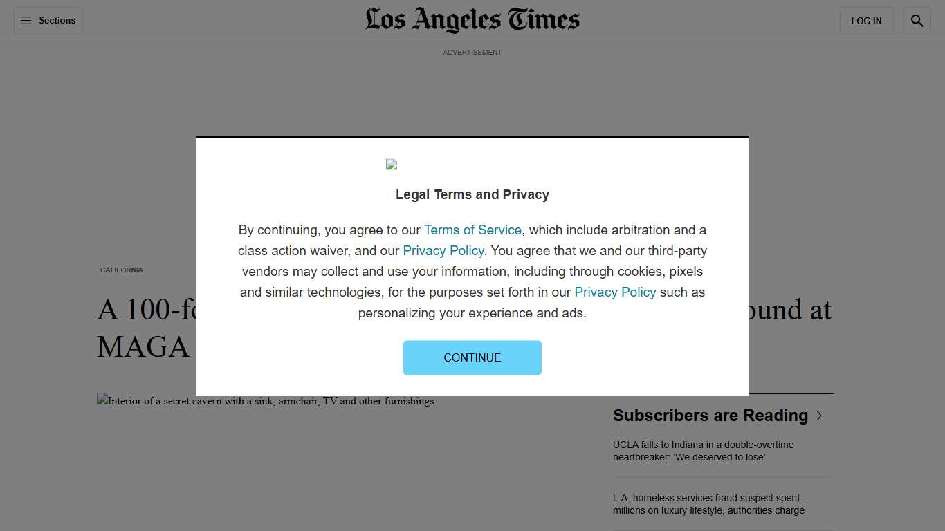 Secret bunker, weapons stash found at MAGA activist's California home - Los Angeles Times
